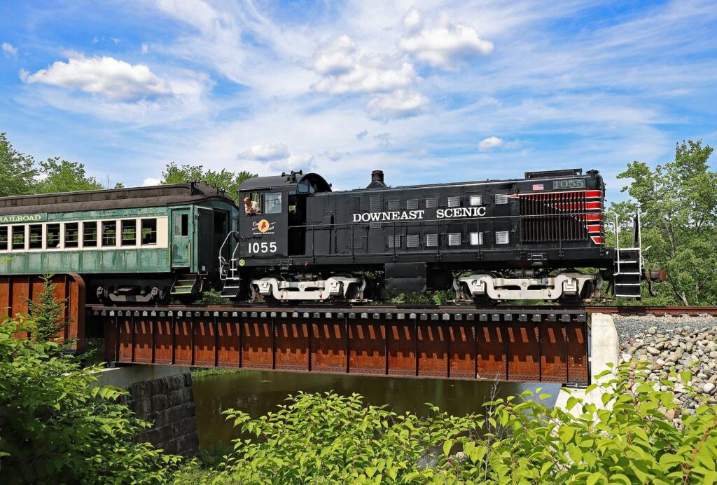 Downeast Scenic Railroad Ellsworth Maine